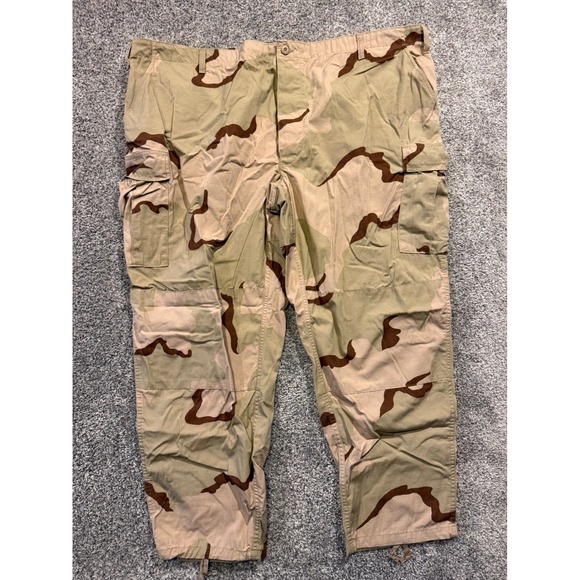 Tru Spec 4XL Desert Camo Military Cargo Pants Mens - Picture 1 of 9